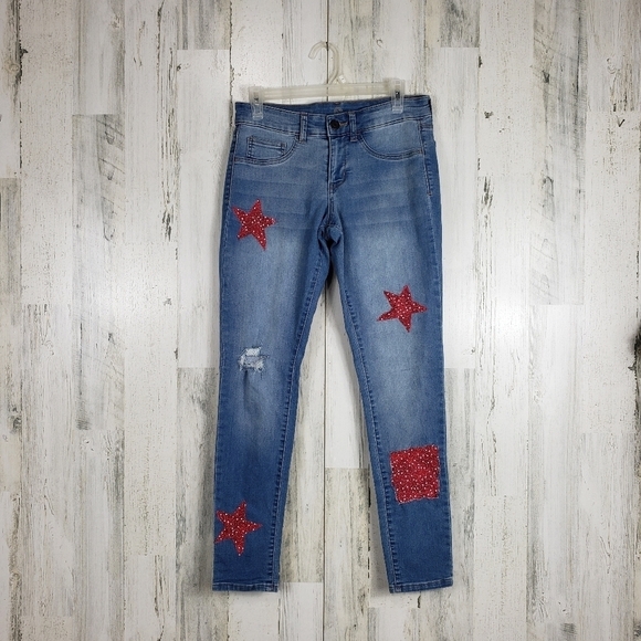 So jeggings with custom patches size 9 - Picture 13 of 13